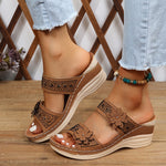 Renée™ | Comfort Wedge Sandals