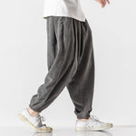 Loose Corduroy Harem Pants