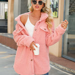 Zeagoo Button Down Winter Warm Brushed Jacket