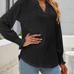Zeagoo Long Sleeve T-Shirt Solid O Neck Elastic Tops for Women Casual Work Office Loose Fit 2026 | Under $40