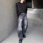 Metallic Embellished Padded Shoulder Pullover T-shirt