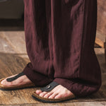 Lyocell Cooling Draped Loose Casual Pants