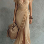 Rosemonde | Long Wrap Dress