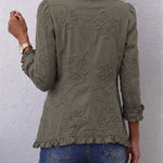 Ascension - Embroidered jacket with ruffles