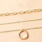 Héloïse™ | Layered Gold Chain Necklace & Pendant